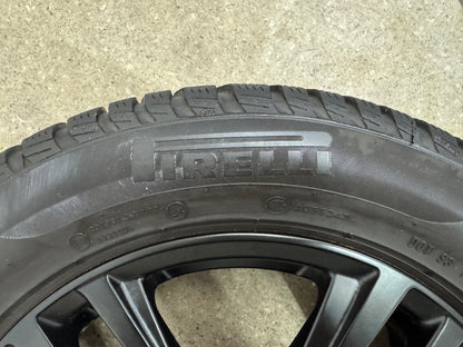 Seat Arona KJ 16 Zoll Winterräder Winterreifen Felgen Alufelgen 205/60 R16 96H Schwarz M+S 5x100 6x16 ET45 SUV Pirelli SeatInside KBA 51055 Winterradsatz MwSt. ausweisbar