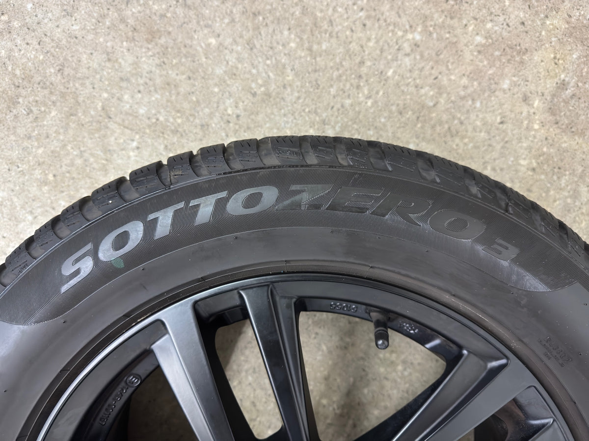 Seat Arona KJ 16 Zoll Winterräder Winterreifen Felgen Alufelgen 205/60 R16 96H Schwarz M+S 5x100 6x16 ET45 SUV Pirelli SeatInside KBA 51055 Winterradsatz MwSt. ausweisbar