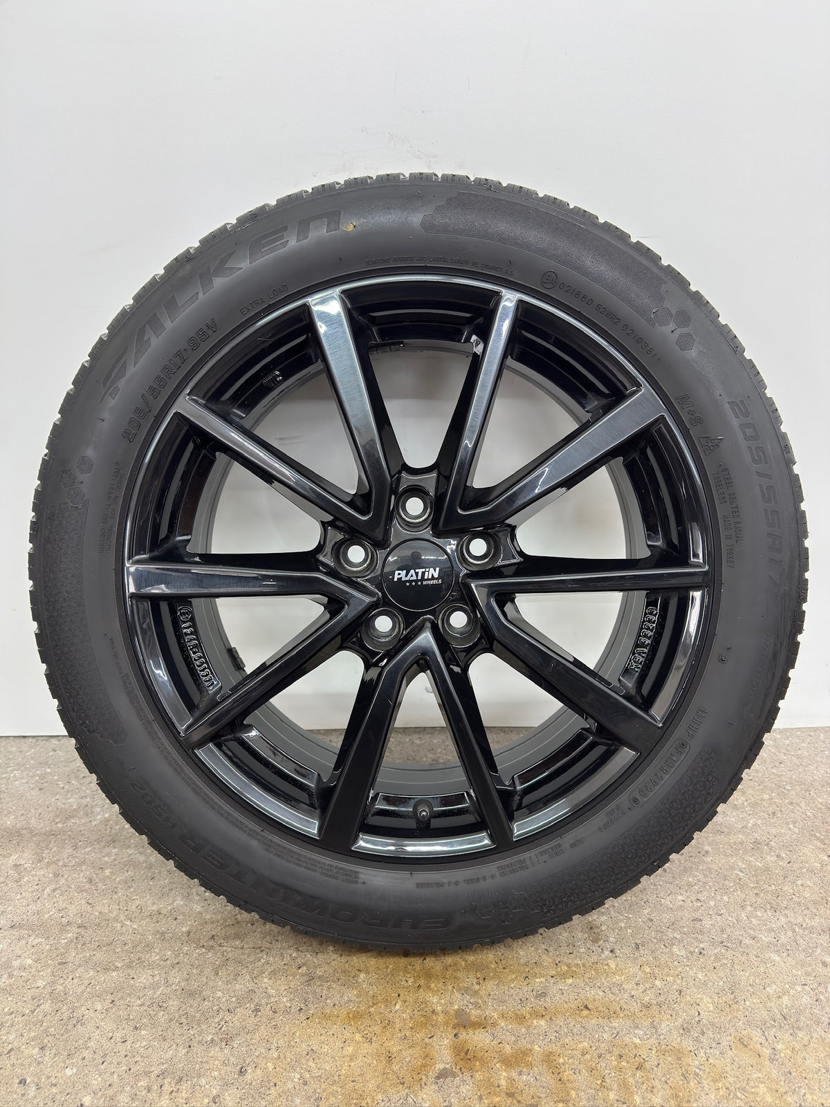 TOP DOT23 Skoda Octavia IV 4 NX Yeti 5L VW T-Roc A1 Cabriolet Golf VII 7 ALLTRACK Passat B7 365 Sharan 7N Audi Q2 GA Seat Alhambra 17 Zoll Winterräder Winterreifen Felgen Alufelgen 205/55 R17 95V