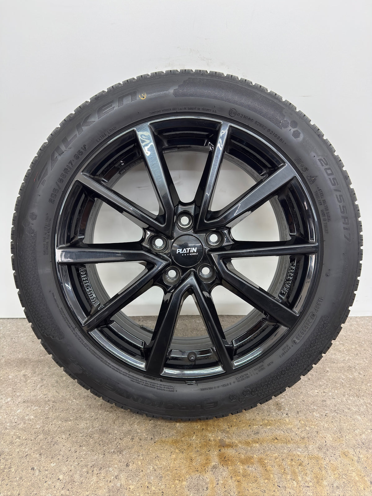 TOP DOT23 Skoda Octavia IV 4 NX Yeti 5L VW T-Roc A1 Cabriolet Golf VII 7 ALLTRACK Passat B7 365 Sharan 7N Audi Q2 GA Seat Alhambra 17 Zoll Winterräder Winterreifen Felgen Alufelgen 205/55 R17 95V