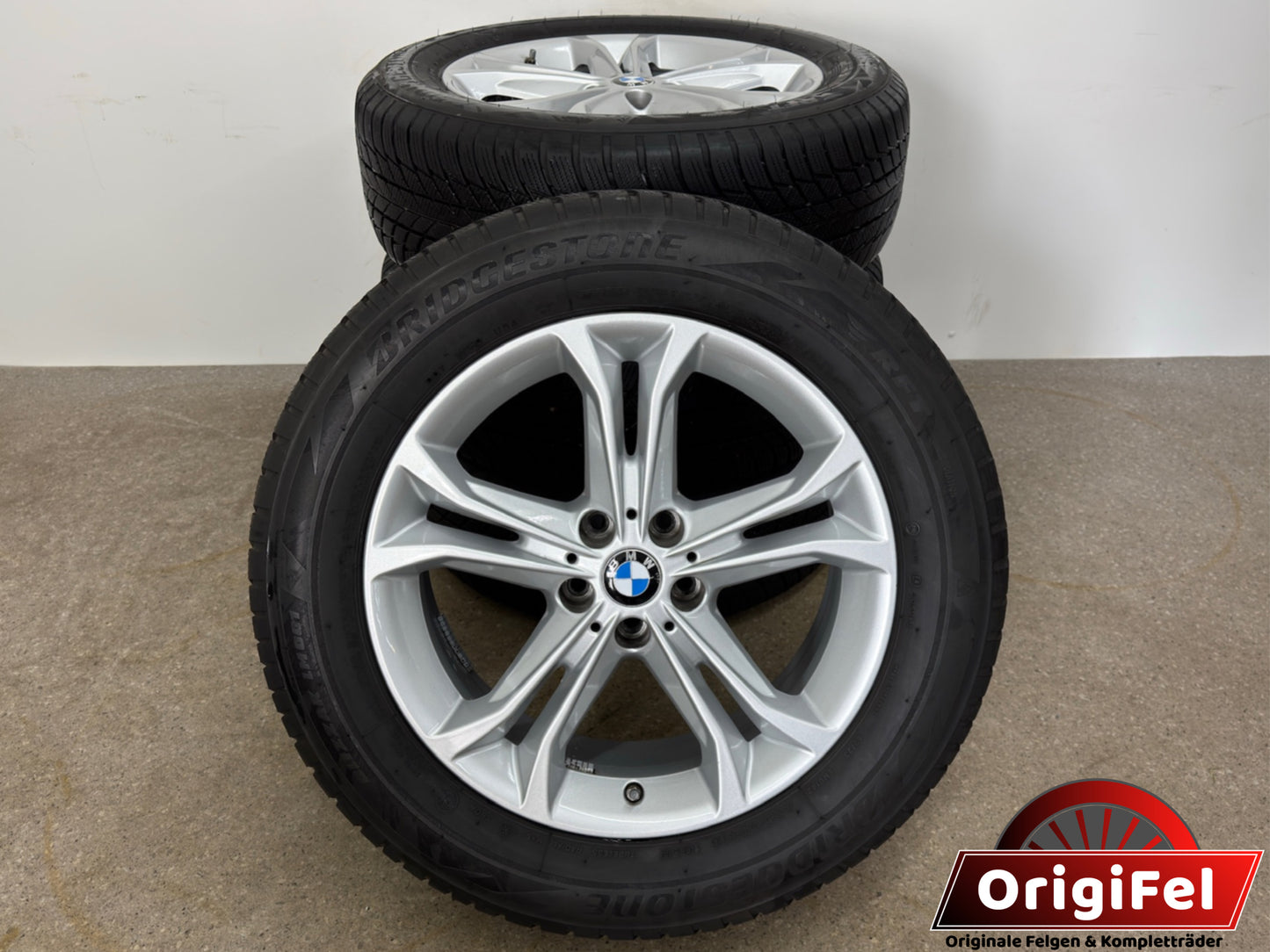 TOP 6,5mm Original BMW X3 G01 X4 G02 Styling 688 18 Zoll Winterräder Winterreifen Felgen 6876918 Alufelgen 225/60 R18 104H RSC RFT * Stern Runflat Doppelspeiche 7x18 ET22 SUV Winterradsatz MwSt