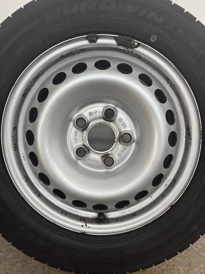 TOP 7 - 6 mm VW T5 T6 Transporter Kastenwagen 16 Zoll Winterräder Winterreifen Felgen KBA 43738 Stahlfelgen 6,5x16 ET52 205/65 R16 C 107T 105T 5x120 Winterradsatz M+S