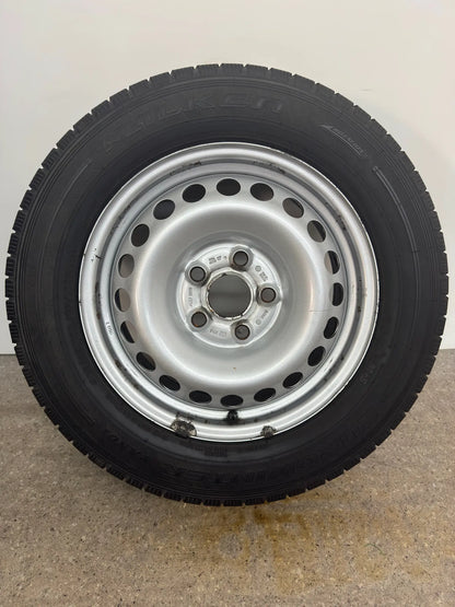 TOP 7 - 6 mm VW T5 T6 Transporter Kastenwagen 16 Zoll Winterräder Winterreifen Felgen KBA 43738 Stahlfelgen 6,5x16 ET52 205/65 R16 C 107T 105T 5x120 Winterradsatz M+S