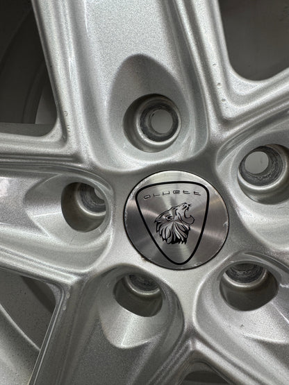 TOP 7,3 / 6,5mm VW Touran II 2 5T Skoda Yeti 5L 16 Zoll Winterräder Winterreifen Felgen Alufelgen KBA49303 Silber 215/60 R16 99H Michelin Alpin 6 Winterradsatz M+S