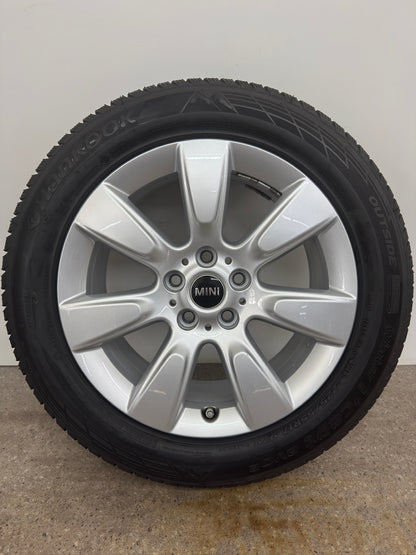 TOP 7,5 / 6,5mm Original Mini Countryman F60 Sty. 530 17 Zoll Winterräder Winterreifen Felgen Alufelgen 6868276 Silber Styling 225/55 R17 97V RDKS RDCi Winterradsatz MwSt.