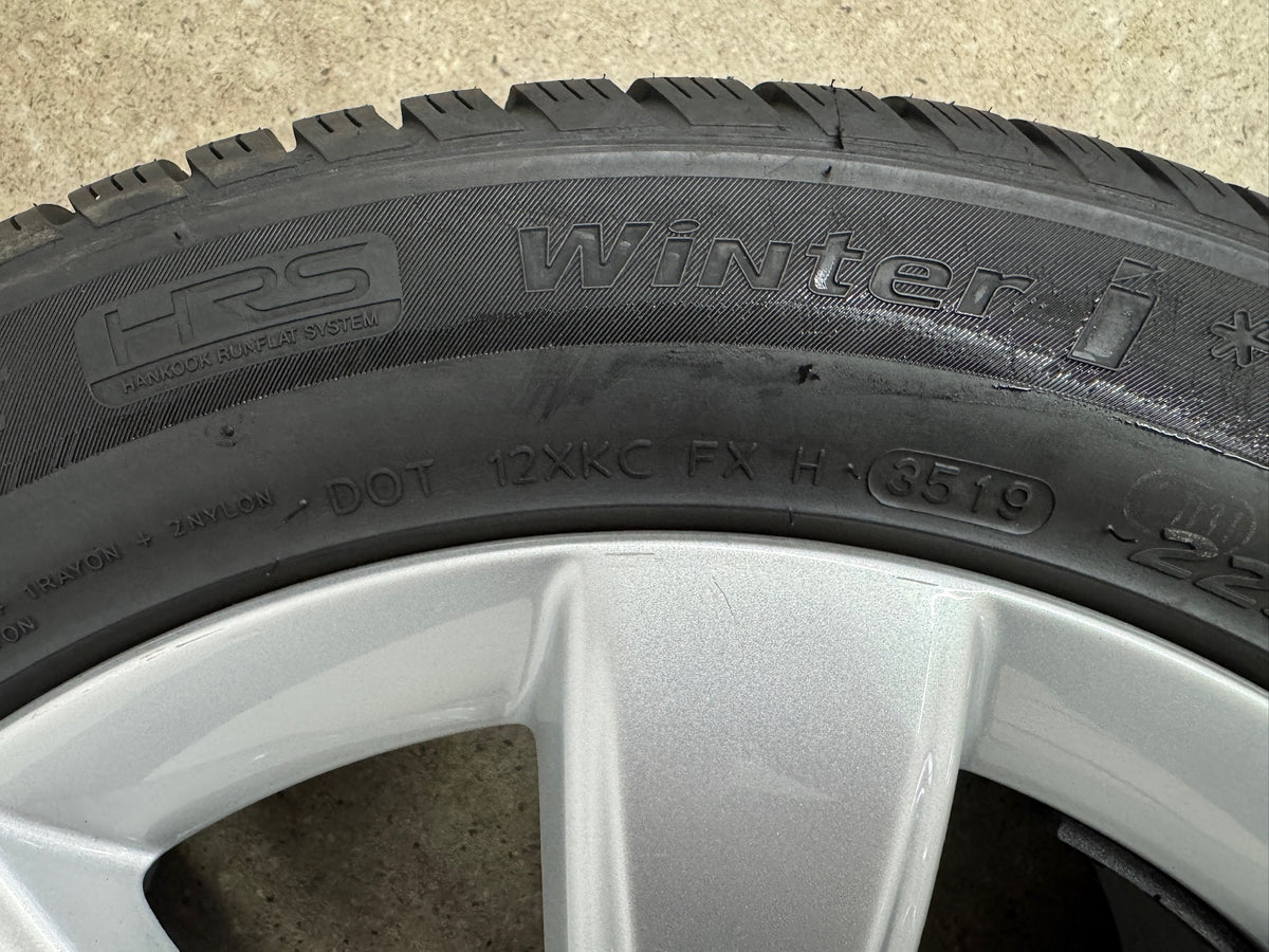 TOP 7,5 / 6,5mm Original Mini Countryman F60 Sty. 530 17 Zoll Winterräder Winterreifen Felgen Alufelgen 6868276 Silber Styling 225/55 R17 97V RDKS RDCi Winterradsatz MwSt.