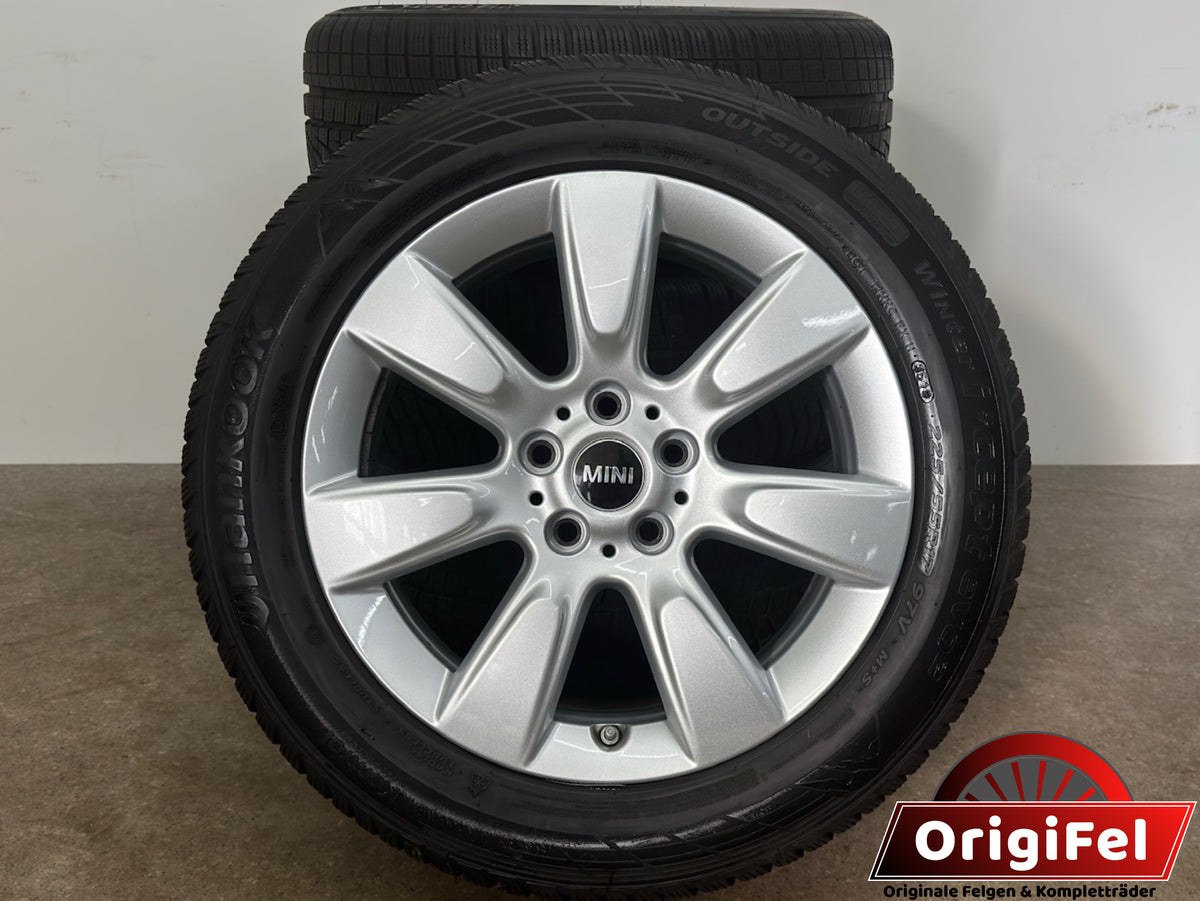 TOP 7,5 / 6,5mm Original Mini Countryman F60 Sty. 530 17 Zoll Winterräder Winterreifen Felgen Alufelgen 6868276 Silber Styling 225/55 R17 97V RDKS RDCi Winterradsatz MwSt.