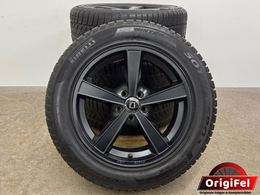 TOP 7,5mm VW T-Cross C1 Polo VI 6 AW New Beetle MJ Skoda Scala Kamiq NW Audi A1 GB TT 8N A2 8Z 16 Zoll Winterräder Winterreifen Felgen Alufelgen Schwarz M+S 205/55 R16 91H Winterradsatz