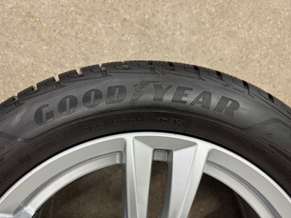 TOP 7,8 / 6,8mm Original Volvo XC40 X 536 S90 V90 Cross Country 18 Zoll Winterräder Winterrreifen Felgen 31362866 Alufelgen 235/55 R18 104H M+S SUV Silber Winterradsatz 5x108 7,5x18 ET50,5