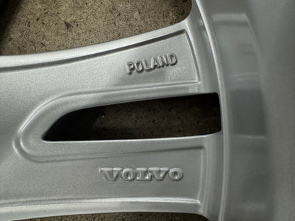 TOP 7,8 / 6,8mm Original Volvo XC40 X 536 S90 V90 Cross Country 18 Zoll Winterräder Winterrreifen Felgen 31362866 Alufelgen 235/55 R18 104H M+S SUV Silber Winterradsatz 5x108 7,5x18 ET50,5