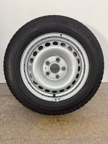 TOP 8 - 7mm Original VW T5 T6 Transporter Kastenwagen 16 Zoll Winterräder Winterreifen Felgen 7F0601027 Stahlfelgen 6,5x16 ET51 205/65 R16 C 107 105T 103T 5x120 Winterradsatz M+S