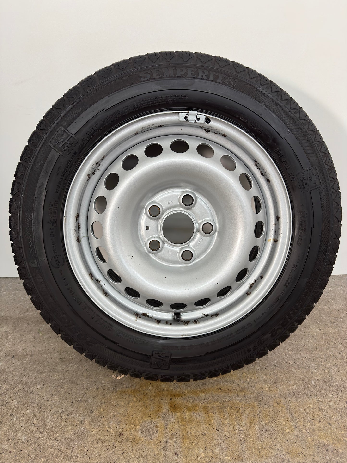 TOP 8 - 7mm Original VW T5 T6 Transporter Kastenwagen 16 Zoll Winterräder Winterreifen Felgen 7F0601027 Stahlfelgen 6,5x16 ET51 205/65 R16 C 107 105T 103T 5x120 Winterradsatz M+S