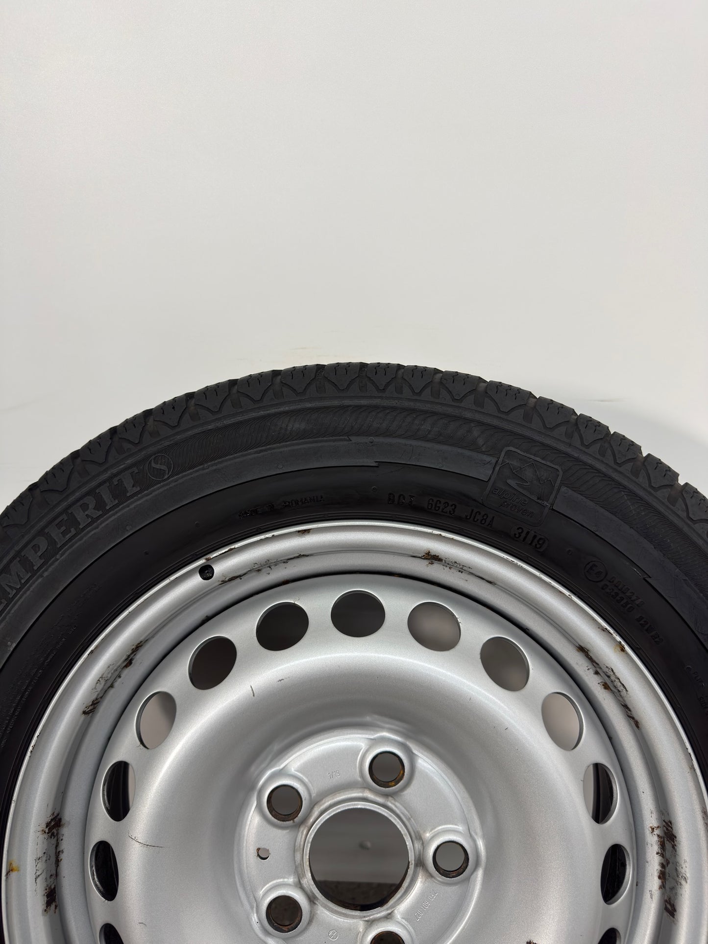 TOP 8 - 7mm Original VW T5 T6 Transporter Kastenwagen 16 Zoll Winterräder Winterreifen Felgen 7F0601027 Stahlfelgen 6,5x16 ET51 205/65 R16 C 107 105T 103T 5x120 Winterradsatz M+S