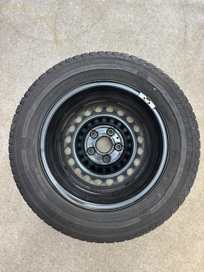 TOP 8 - 7mm Original VW T5 T6 Transporter Kastenwagen 16 Zoll Winterräder Winterreifen Felgen 7F0601027 Stahlfelgen 6,5x16 ET51 205/65 R16 C 107 105T 103T 5x120 Winterradsatz M+S