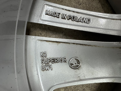 TOP 8/6,5mm Original Skoda Octavia IV NX 18 Zoll Comet Winterräder Winterreifen Felgen 5E3601025AQ 5E3601025AP 5E3601025M 5E3601025N RS Line Scout 225/45 R18 95V Winterradsatz MwSt.