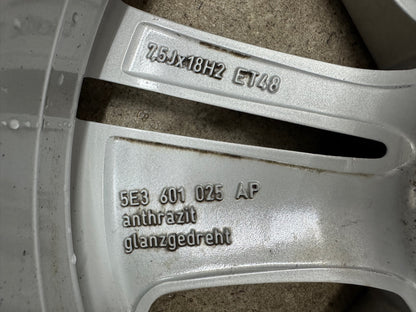 TOP 8/6,5mm Original Skoda Octavia IV NX 18 Zoll Comet Winterräder Winterreifen Felgen 5E3601025AQ 5E3601025AP 5E3601025M 5E3601025N RS Line Scout 225/45 R18 95V Winterradsatz MwSt.