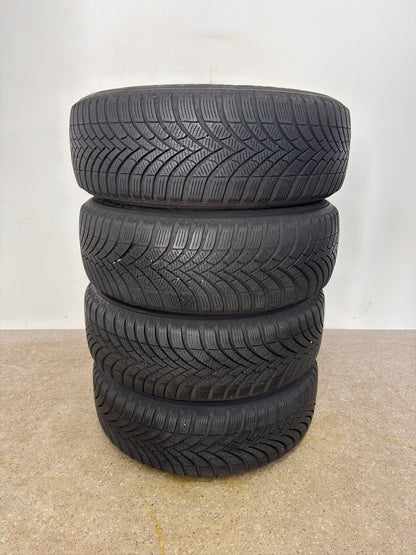TOP 8 / 7mm Original Skoda Octavia IV NX 16 Zoll Winterräder Winterreifen Felgen 5E0601025BE 5E0601025AA Alufelgen Silber 205/60 R16 92H M+S Limousine Kombi Winterradsatz MwSt.