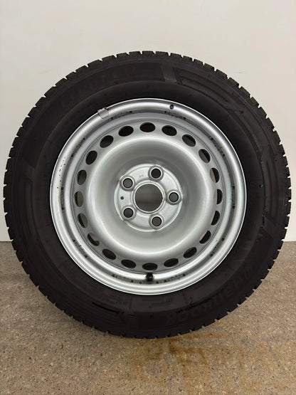 TOP 9 - 8,5 mm Original VW T5 T6 Transporter Kastenwagen 16 Zoll Winterräder Winterreifen Felgen 7F0601027 Stahlfelgen 6,5x16 ET51 205/65 R16 C 107 105T 103T 5x120 Winterradsatz M+S
