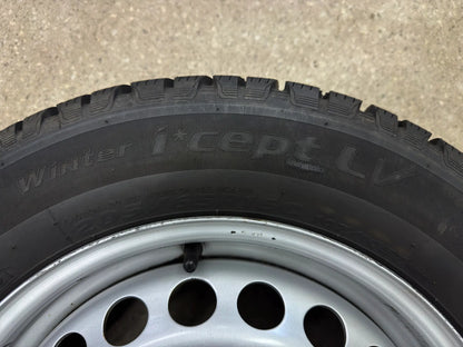 TOP 9 - 8,5 mm Original VW T5 T6 Transporter Kastenwagen 16 Zoll Winterräder Winterreifen Felgen 7F0601027 Stahlfelgen 6,5x16 ET51 205/65 R16 C 107 105T 103T 5x120 Winterradsatz M+S