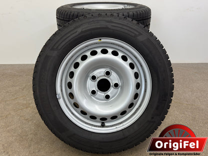 TOP 9 - 8,5 mm Original VW T5 T6 Transporter Kastenwagen 16 Zoll Winterräder Winterreifen Felgen 7F0601027 Stahlfelgen 6,5x16 ET51 205/65 R16 C 107 105T 103T 5x120 Winterradsatz M+S