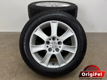 TOP Audi A1 8X Skoda Fabia 5J 6V Roomster Rapid NH VW Cross Polo 6R 9N 15 Zoll Winterräder Winterreifen Felgen Alufelgen 185/60 R15 88T M+S Winterkomplettradsatz Silber KBA47826 5x100
