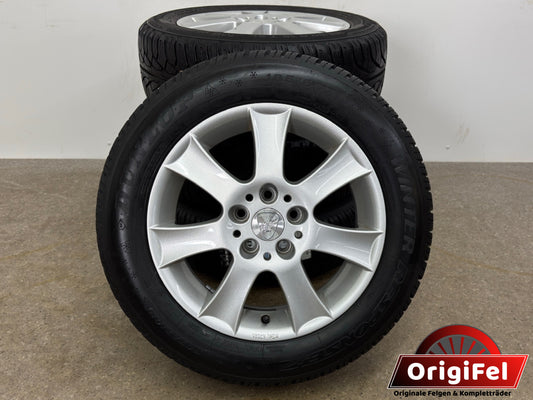 TOP Audi A1 8X Skoda Fabia 5J 6V Roomster Rapid NH VW Cross Polo 6R 9N 15 Zoll Winterräder Winterreifen Felgen Alufelgen 185/60 R15 88T M+S Winterkomplettradsatz Silber KBA47826 5x100