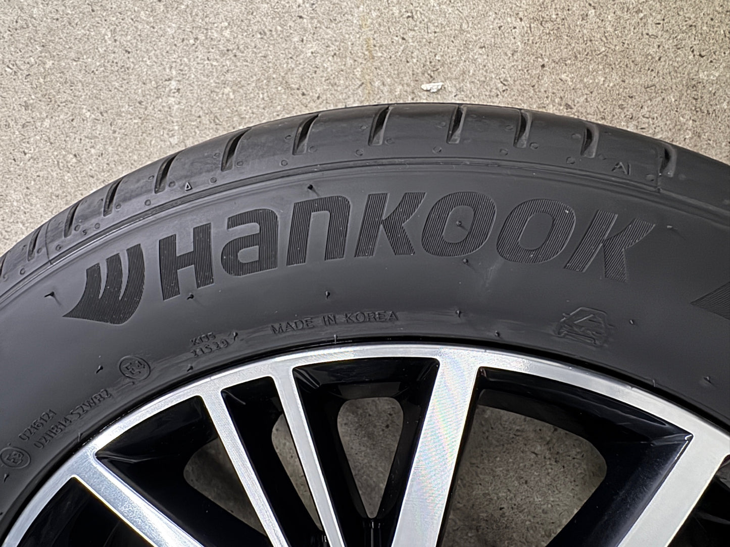 TOP DOT2024 Original VW Beetle 5C Linas 17 Zoll Sommerräder Sommerreifen Felgen 5C0601025BQ Alufelgen 215/55 R17 94W Sport Cabriolet Facelift Sommerradsatz Schwarz-Silber glanzgedreht