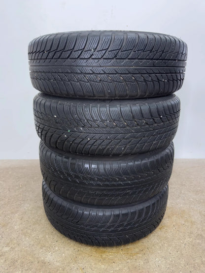 TOP DOT22 Original VW Polo VI 6 2G AW 16 Zoll Merano Winterräder Winterreifen Felgen 2G0601025A 2G0071496 Alufelgen 185/60 R16 90H KBA 51206 R-Line Silber 5x100 6x16 ET45 Winterradsatz