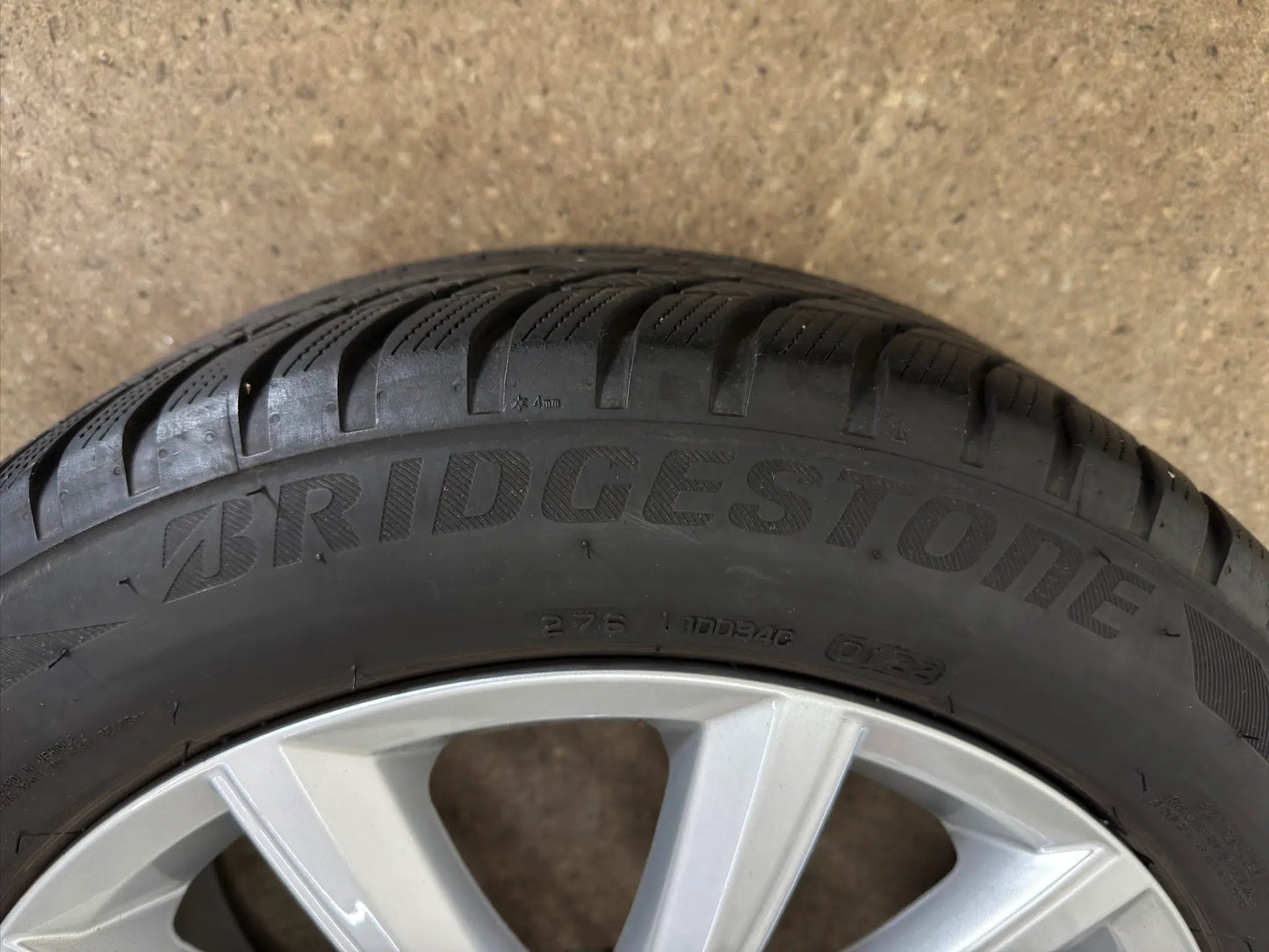 TOP DOT22 Original VW Polo VI 6 2G AW 16 Zoll Merano Winterräder Winterreifen Felgen 2G0601025A 2G0071496 Alufelgen 185/60 R16 90H KBA 51206 R-Line Silber 5x100 6x16 ET45 Winterradsatz