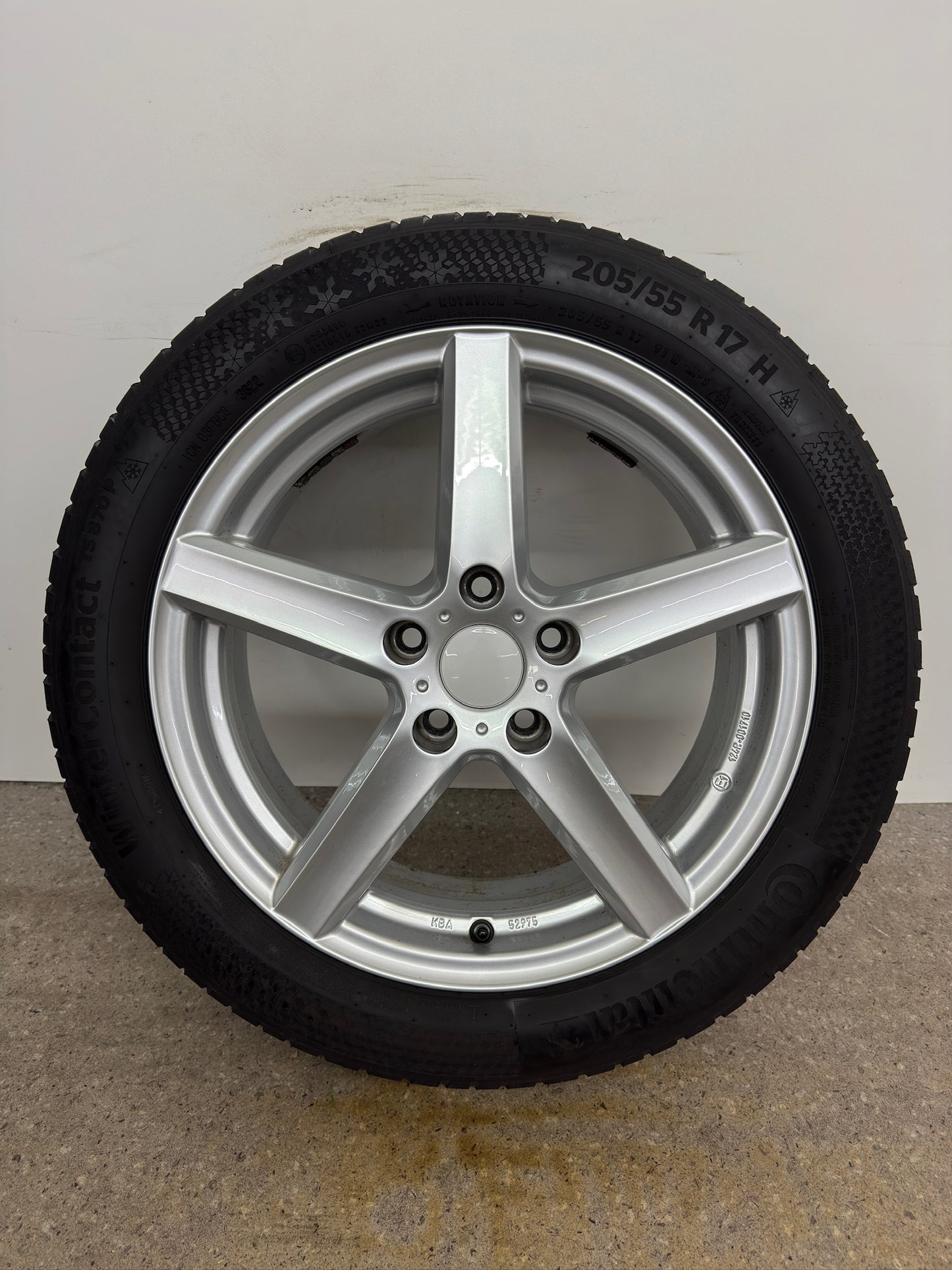 TOP DOT22 Skoda Octavia IV NX 17 Zoll Winterräder Winterreifen Felgen Alufelgen Silber 205/55 R17 91H KBA52975 M+S Limousine Kombi Winterradsatz MwSt.