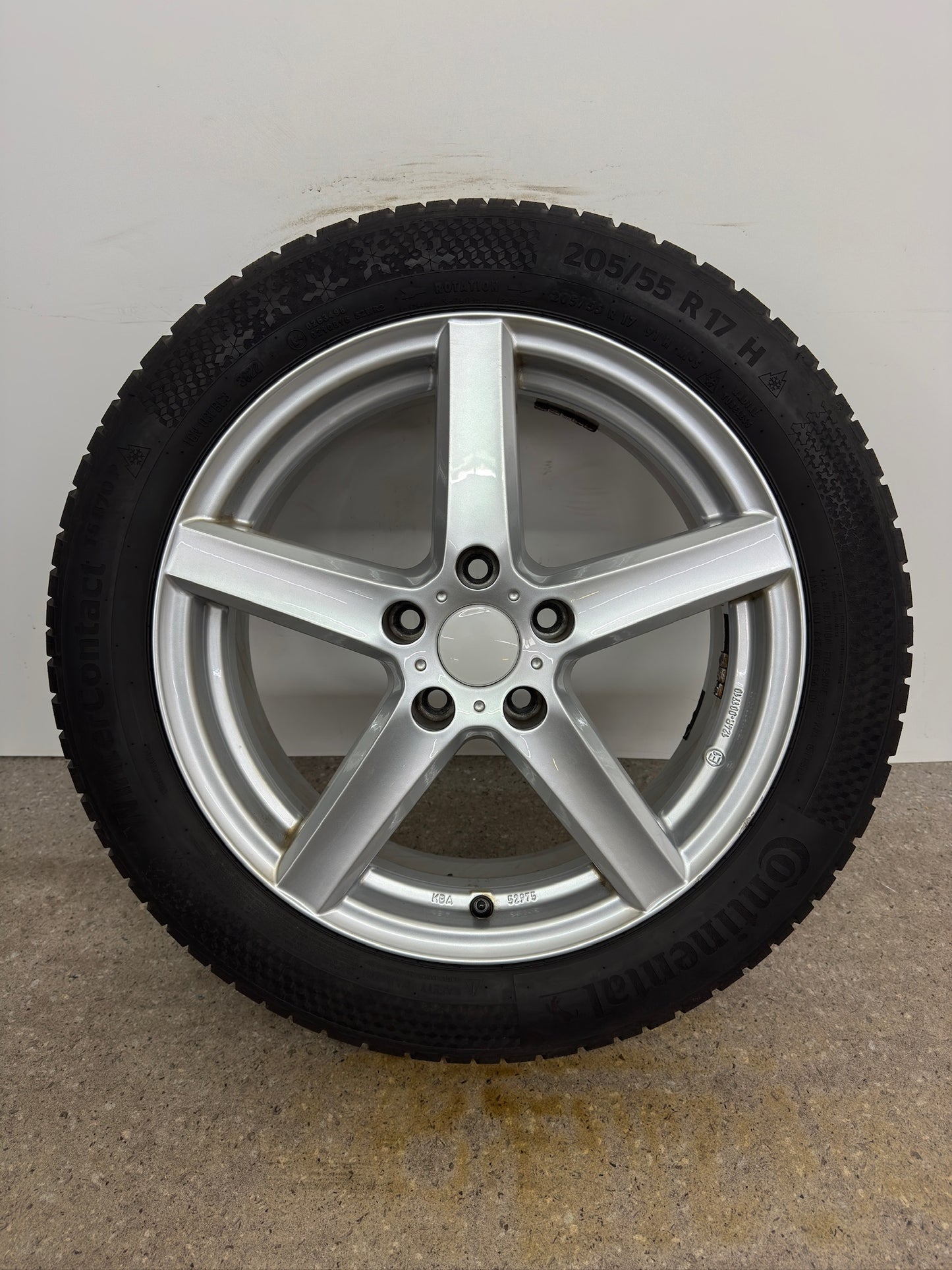 TOP DOT22 Skoda Octavia IV NX 17 Zoll Winterräder Winterreifen Felgen Alufelgen Silber 205/55 R17 91H KBA52975 M+S Limousine Kombi Winterradsatz MwSt.