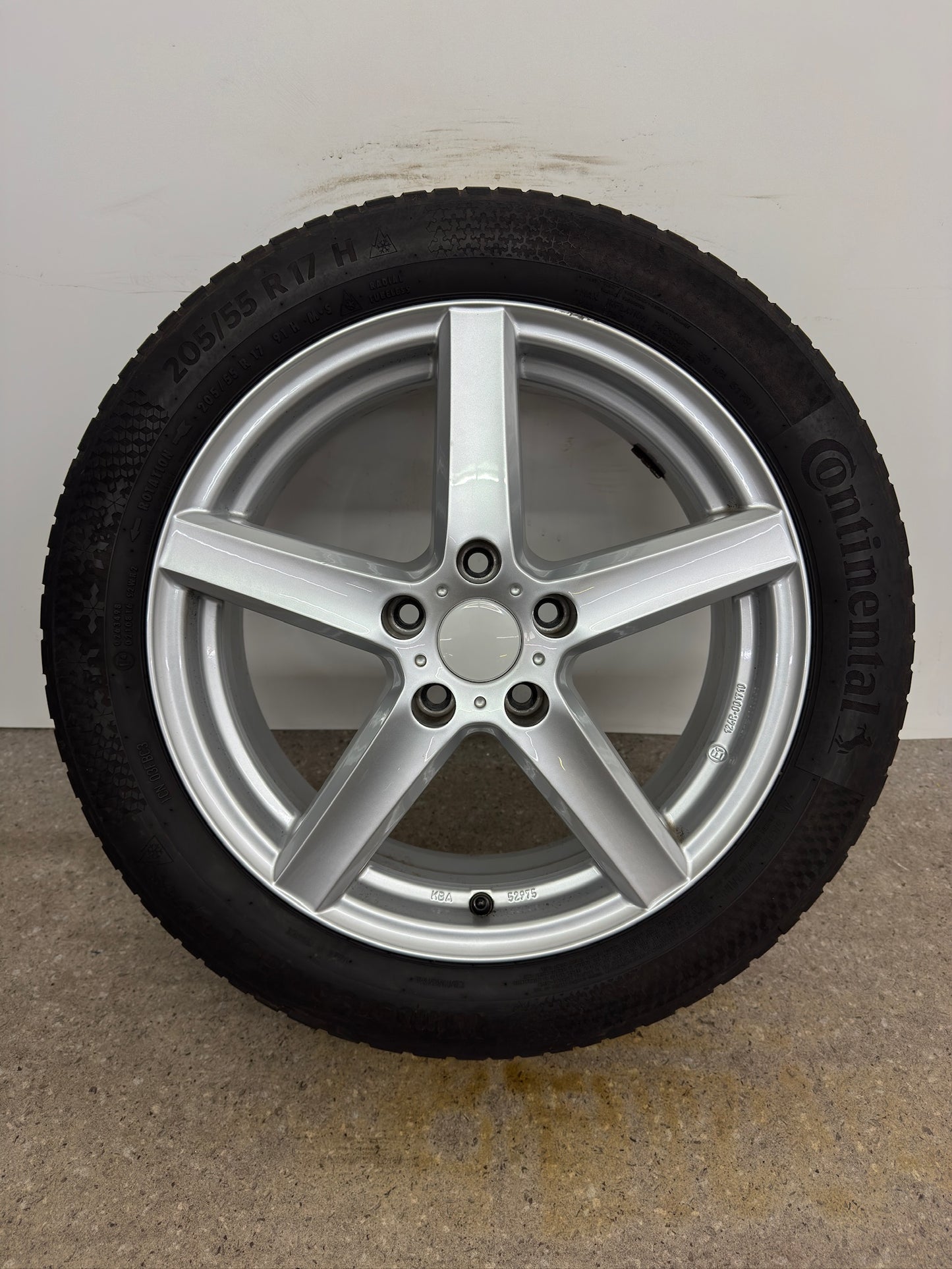 TOP DOT22 Skoda Octavia IV NX 17 Zoll Winterräder Winterreifen Felgen Alufelgen Silber 205/55 R17 91H KBA52975 M+S Limousine Kombi Winterradsatz MwSt.