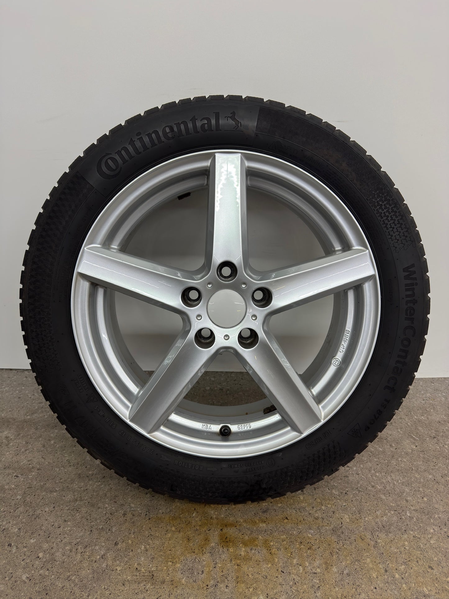 TOP DOT22 Skoda Octavia IV NX 17 Zoll Winterräder Winterreifen Felgen Alufelgen Silber 205/55 R17 91H KBA52975 M+S Limousine Kombi Winterradsatz MwSt.