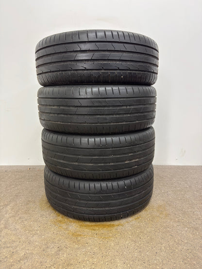 TOP DOT24 Original VW T-Cross C1 York 18 Zoll Sommerräder Sommerreifen Felgen 2GM601025AM 2GM601025AN Alufelgen 215/45 R18 89V R-Line Sport Edition Schwarz Glanz 7x18 ET39 5x100 Sommerradsatz SUV