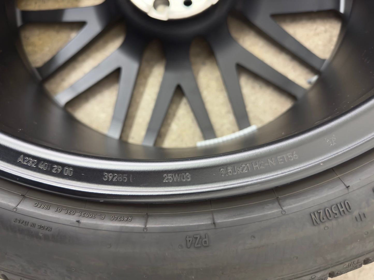 TOP DOT24/25 Original Mercedes SL R 232 21 Zoll AMG 43 55 63 S Sommerräder Sommerreifen Felgen A2324012900 A2324013000 Alufelgen E Performance 4MATIC+ Roadster 275/35 ZR21 103Y 305/30 ZR 104Y MO1