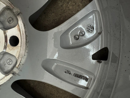 TOP DOT25 Original VW Golf VIII 8 5H CD 17 Zoll Belmont Nottingham Winterräder Winterreifen Felgen 5H0601025B Alufelgen 205/55 R17 Pirelli 6,5x17 ET46 5x112 GTI GTE R-Line Silber Radsatz