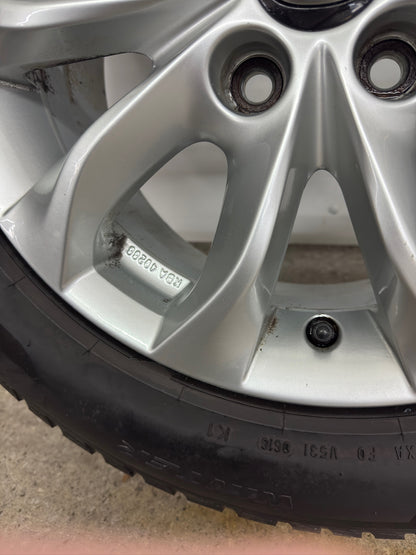 TOP Mazda 3 CX-3 BL BM BN 16 Zoll Felgen Alufelgen Silber 6,5x16 ET50 5x114,3 REIFEN NUR TRANSPORTSCHUTZ Sport KBA49266 Felgensatz Alufelgensatz MwS. ausweisbar