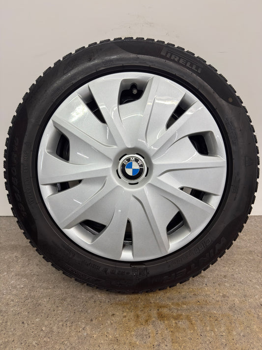 TOP Original BMW 1er F40 2er Gran Coupé F44 16 Zoll Winterräder Winterreifen inkl. Blenden Felgen Stahlfelgen 6864660 195/60 R16 89H M+S 7x16 IS47 ET47 RDCi RDKS Pirelli BMW Stern * Winterradsatz