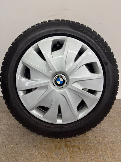 TOP Original BMW 1er F40 2er Gran Coupé F44 16 Zoll Winterräder Winterreifen inkl. Blenden Felgen Stahlfelgen 6864660 195/60 R16 89H M+S 7x16 IS47 ET47 RDCi RDKS Pirelli BMW Stern * Winterradsatz