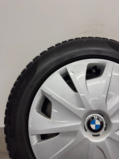 TOP Original BMW 1er F40 2er Gran Coupé F44 16 Zoll Winterräder Winterreifen inkl. Blenden Felgen Stahlfelgen 6864660 195/60 R16 89H M+S 7x16 IS47 ET47 RDCi RDKS Pirelli BMW Stern * Winterradsatz