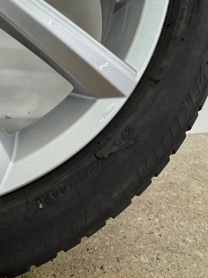 TOP Original VW Polo VI 6 2G AW 16 Zoll Merano Winterräder Winterreifen Felgen 2G0601025A 2G0071496 Alufelgen 185/60 R16 90H KBA 51206 R-Line Silber 5x100 6x16 ET45 Winterradsatz
