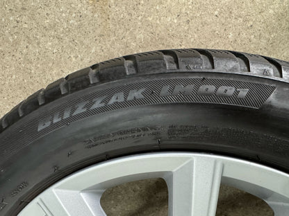 TOP Original VW Polo VI 6 2G AW 16 Zoll Merano Winterräder Winterreifen Felgen 2G0601025A 2G0071496 Alufelgen 185/60 R16 90H KBA 51206 R-Line Silber 5x100 6x16 ET45 Winterradsatz