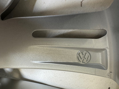 TOP Original VW Tiguan II 2 Allspace 19 Zoll Auckland Felgen Alufelgen 5NA601025N 5NA601025F 7x19 ET43 5x112 AD1 5N 5NA SUV 5x112 R-Line Edition Silber Felgensatz MwSt. ausweisbar