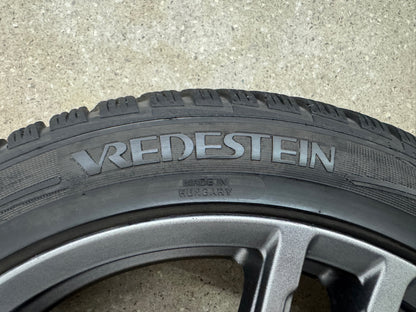 TOP Tesla Model 3 18 Zoll Winterräder Winterreifen Felgen Alufelgen BLE Sensoren RDKS Refresh 2020 Anthrazit M+S 235/45 R18 98V Winterradsatz 5x114,3 8x18 ET40 KBA 51744