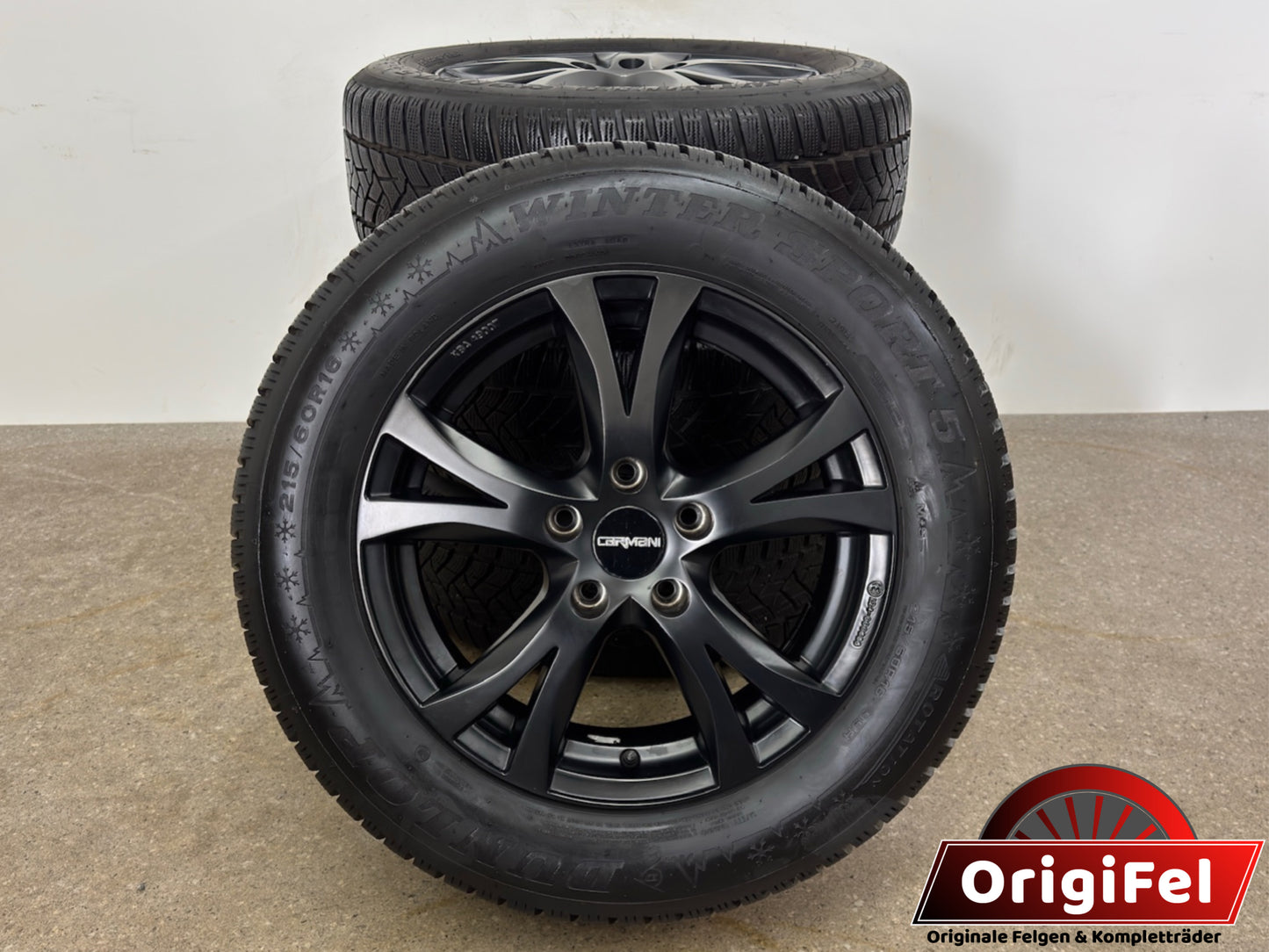 TOP VW Passat B8 3G Beetle 5C Seat Ateca 5FP Skoda Superb III 3 3T Yeti 5L 16 Zoll Winterräder Winterreifen Felgen Alufelgen Schwarz Matt M+S Limousine Kombi Winterradsatz