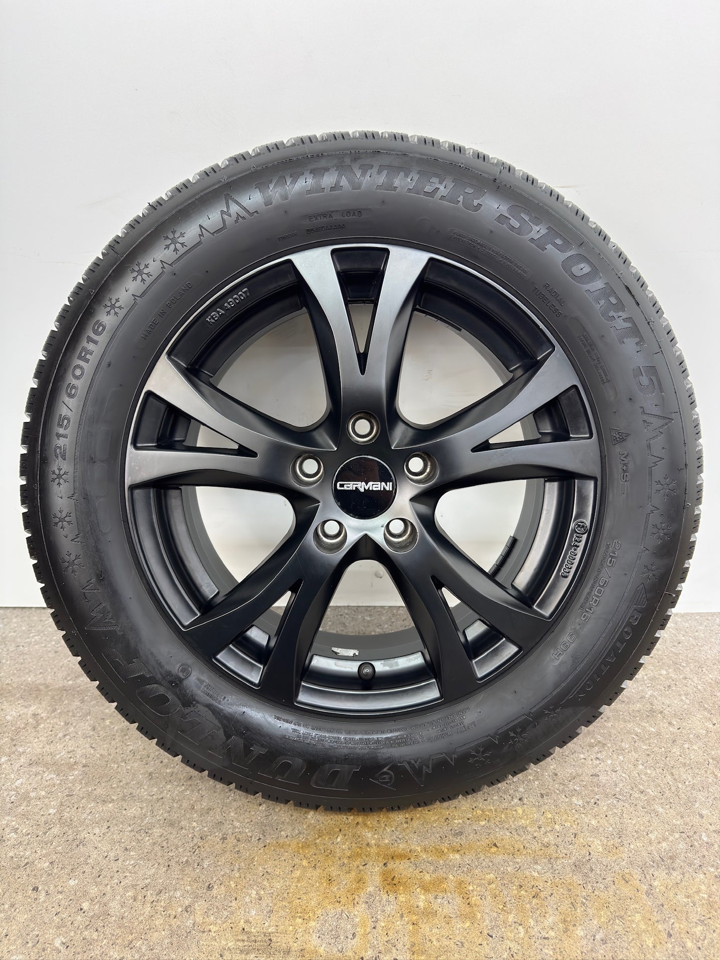 TOP VW Passat B8 3G Beetle 5C Seat Ateca 5FP Skoda Superb III 3 3T Yeti 5L 16 Zoll Winterräder Winterreifen Felgen Alufelgen Schwarz Matt M+S Limousine Kombi Winterradsatz
