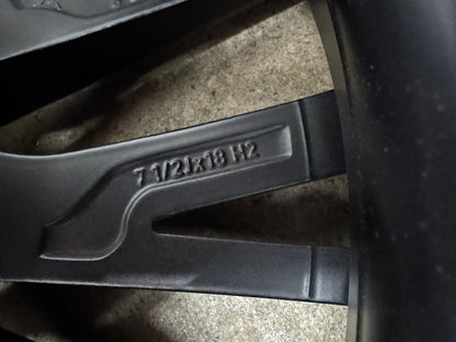 TOP ZUSTAND DOT22 Original BMW 2er G42 3er G20 G21 4er G22 G23 18 Zoll M 796M Winterräder Winterreifen Felgen 6885305 Alufelgen Schwarz 225/45 R18 95H RunFlat RFT RSC * Winterrradsatz MwSt.
