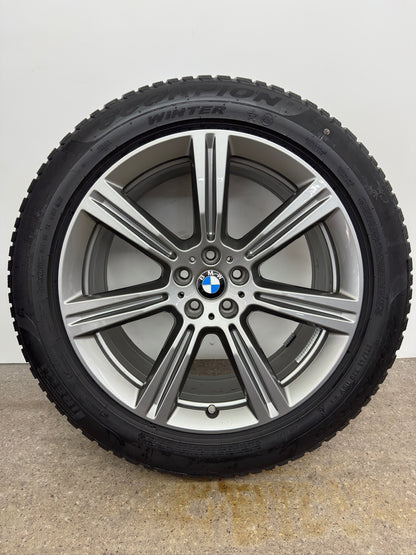 TOP ZUSTAND DOT22 Original BMW X5 G05 X6 G06 20 Zoll Sty. 736 Winterräder Winterreifen Felgen 6883753 Alufelgen Anthrazit 275/45 R20 110V RunFlat RFT RSC * Styling Winterrradsatz SUV MwSt.