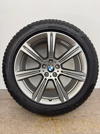 TOP ZUSTAND DOT22 Original BMW X5 G05 X6 G06 20 Zoll Sty. 736 Winterräder Winterreifen Felgen 6883753 Alufelgen Anthrazit 275/45 R20 110V RunFlat RFT RSC * Styling Winterrradsatz SUV MwSt.