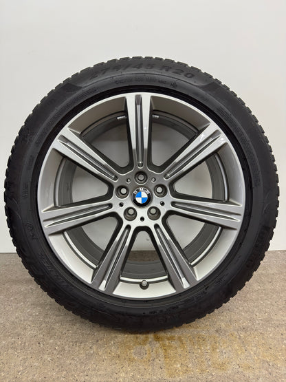 TOP ZUSTAND DOT22 Original BMW X5 G05 X6 G06 20 Zoll Sty. 736 Winterräder Winterreifen Felgen 6883753 Alufelgen Anthrazit 275/45 R20 110V RunFlat RFT RSC * Styling Winterrradsatz SUV MwSt.